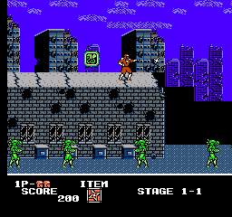 Ninja Crusaders - Ryuuga (Japan) In game screenshot